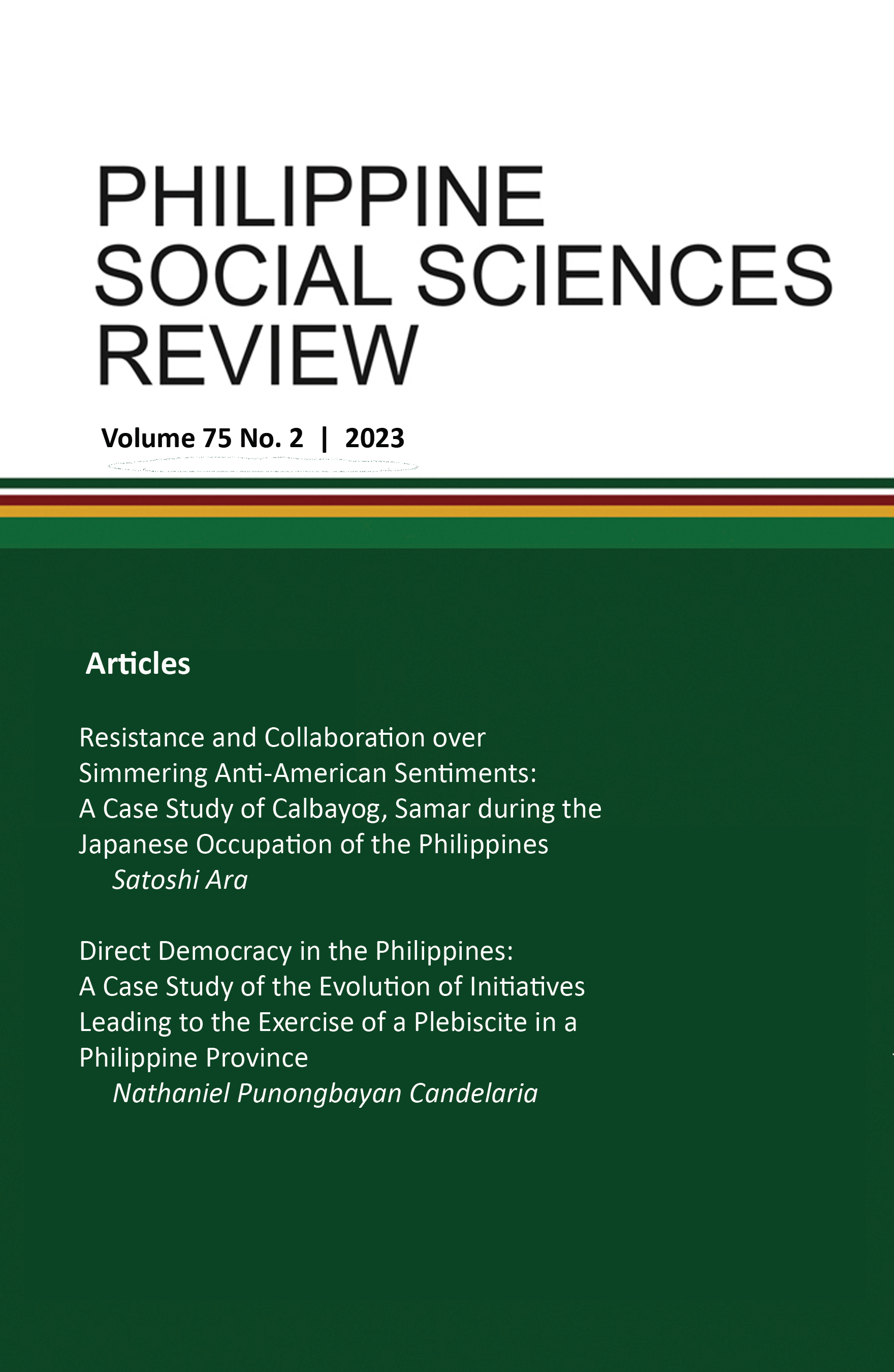 Humanities Diliman Journal